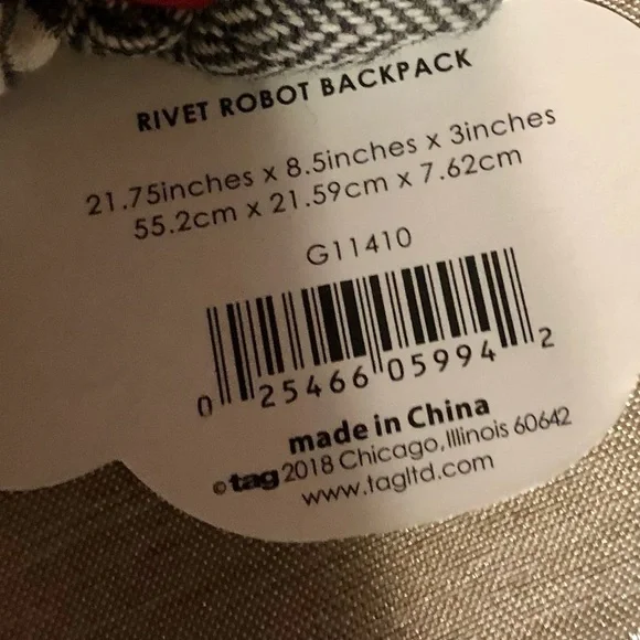 Robot backpack 🤖 - Picture 8 of 9